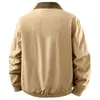 Talla Europea 2025 Primavera y Otoño Nueva Ropa de Trabajo Chaqueta Holgada Chaqueta para Hombres y Mujeres Mismo Estilo Chaqueta con Solapa Ropa Exterior Holgada Americana