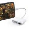 Adaptador Multifunción Tres en Uno para Tarjeta de Memoria USB Apple Tipo C Lector de Tarjetas USB Teléfono Móvil Computadora Otg