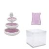 Día de San Valentín fuente de los deseos ángel de los deseos empaque de ramo caja de regalo caja de empaque de flores caja de flores floristería materiales florales