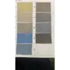 Tela de Cortina Opaca 100% Negra Liso Recto de Fábrica Habitación