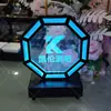 Tarjetas Luminosas de Asiento Reservado, Tarjetas de Reserva de Acrílico, Tarjetas de Pedido, Tarjetas de Reserva de Mesa, Contenido Personalizado, Personalización de Logo, Iluminación LED