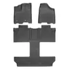 Adecuado para Toyota Sienna 2011-2012 Tapetes de Piso TPE Material 3D para Todo Clima Tapete de Cajuela