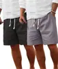 Tendencia de Moda de Verano para Hombre 2026 Pantalones Cortos Casuales Sueltos Elegantes Versátiles Pantalones de Trabajo Frescos Venta al por Mayor en Stock