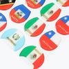 Pegatinas de Plástico Tipo Gota de Cristal Personalizadas al por Mayor Periféricos de Anime Impermeable Etiqueta con Logo de Marca Autoadhesiva de PVC