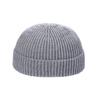 Gorro de lana, gorro frío, gorro de melón para hombre, otoño e invierno, cálido, corto, coreano, de punto, para exteriores, transfronterizo, para mujer.