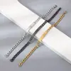 Pulsera Curva de Acero de Titanio Logo Publicitario Grabado DIY Personalizado Pulsera para Hombres y Mujeres Cadena Nk Pulsera de Pareja Acero Inoxidable