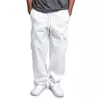 Comercio exterior desea Ropa de trabajo casual versátil resistente al desgaste con múltiples bolsillos para hombre de moda de primavera y otoño europea y americana Pantalones largos En stock Dropshipping