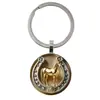 Temu Popular Ano Novo Criativo Pingente Cavalo Dourado Chaveiro Cabeça de Cavalo da Sorte Ferradura Fivela de Bolsa Presente