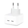 Carregador Rápido PD de Porta Dupla 35W Adequado para Carregamento de Celular Iphone15 Carregador Apple 16 Cabeça de Carregamento Rápido 35W tipo-C