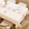 2026 Novo Estilo Mesa de Jantar de Luxo Leve de Alta Qualidade Impermeável, à Prova de Óleo, Resistente ao Calor, Lavável, Jogo Americano, Toalha Retangular para Mesa de Centro