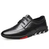 Zapatos Casuales de Cuero de Moda para Hombre Más Vendidos Primavera/Verano 2025, Zapatos Slip-On Transpirables con Aumento Invisible de Altura de 6CM, Disponibles al por Mayor