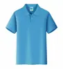 Polo Liso de Cor Sólida para Trabalho, Feito Sob Medida com Impressão de Logo, Camisas Culturais, Roupas de Trabalho Personalizadas, Bordado de Manga Curta