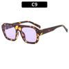 Óculos de Sol Moda Spice Girl Quadrados Estilo Novo 2025 Personalizados Versáteis Casuais Óculos para Mulheres Tendência Transfronteiriça Famosos na Internet