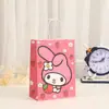 Sacolas de Embalagem para Presente com Tema Cartoon Sanrio, Sacolas de Papel Kraft, Kuromi, My Melody, Cinnamoroll, Pochacco Festa