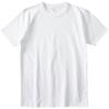 Camiseta masculina de três peças com agulha grossa, cor sólida básica, para o verão, solta, de algodão, para jovens, roupa íntima de casal