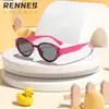 Gafas de Sol para Niños Estilo Yk Milenio Transfronterizas Marco Ovalado Gafas de Sol Sombrilla para Fotografía Exterior de Bebés Protección UV