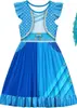 2024 Transfronteiriço Novos Descendentes 4 Ascensão da Rainha de Copas Vestido para Meninas Fantasia Vermelha de Palco Fantasia