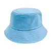 Chapéu de pescador com estampa de grupo de proteção solar para estudantes, chapéu de pescador grande de cor sólida, chapéu casual com logo para atividades ao ar livre entre pais e filhos