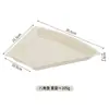 Travessa de servir em plástico, estilo japonês, design criativo, tamanho grande para uso doméstico, espessa e resistente a quedas, adequada para pratos frios, bares, KTVs, lanches e frutas