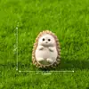 Terrario de musgo, osito creativo en miniatura, figuritas de animales de cerdo y conejo, accesorios decorativos DIY de paisajismo para jardinería, mini adornos