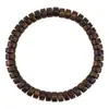 Pulseras Auténticas de Tableta de Madera de Águila, Pulseras de Sándalo Lao Shan Cortadas Directamente, Sándalo Verde Natural, Sándalo Negro, Palo de Rosa, Cuentas de Oración Budistas