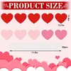 Srzkb3242 Decoración de Jardín Marcador con Forma de Corazón para el Día de San Valentín Transfronterizo Tablero Hueco Inserto Decorativo para Jarrón Letrero