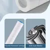 Cabezal de Ducha con Filtro de Alta Presión, 3 Modos de Rociado Ajustables con Cepillo Masajeador, Grifo de Lluvia, Accesorios de Baño