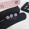 Aretes Brillantes Exquisitos de Circonita Transparente, Pendientes Versátiles de Moda Full Diamond de Lujo Ligero, Aretes de Alta Gama para el Uso Diario