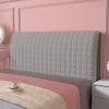 Funda de Cabecera 2024 Nueva Bolsa Suave Engrosada Seda de Hielo Fresca Látex Cama de Madera Cubierta Trasera de Cama Universal