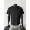 Camiseta Masculina Tendência Estilo Americano, Design de Pontos Desconstruídos de Alto Padrão, Manga Curta, Caimento Solto de Verão, Tamanho Grande, Gola Redonda, Ombro Regular