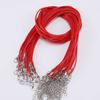 Accesorios para Joyería DIY Cordón Collar de Cordón Cordón Encerado Redondo de 1.5-2 mm Cordón Encerado de Colores Cuerda Gargantilla Cordón para Colgante