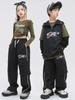 Traje infantil Hip Hop Meninos Roupas infantis Marca de moda Street Dance Meninas terno Hiphop Meninas Jazz Dance Performance Traje