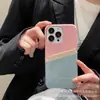 Funda para Teléfono Móvil iPhone 14 Pro Max con Bolsillo Doble para Tarjetas Cosido Color Cocodrilo, Funda Simple para Tarjetas 13 Pro