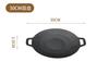 Sartén para acampar al aire libre, placa para barbacoa coreana, estufa de tarjetas, placa para barbacoa, sartén para barbacoa teppanyaki, sartén de piedra maifan para el hogar