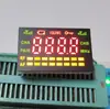 Fabricante Display Digital LED Personalizado Linha Única 8 Pinos Alimentação Sinal Display Tubo Digital Tela Colorida 36*22