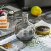 Botella Hidropónica Jarrón de Vidrio Simple Estilo Ins de Gama Alta Cultura de Agua Transparente Adornos de Arreglo Floral Mini para Sala de Estar