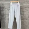 Leve, respirável, de secagem rápida e com uma textura fina! Nova coleção de outono: calça masculina versátil, atlética e casual, de perna reta com cintura elástica