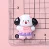 Accesorios de resina para manualidades con diseño de cachorro travesti brillante de dibujos animados, joyería hecha a mano, horquilla para el pelo, funda para teléfono, taza de agua, tocado, venta al por mayor