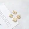 Caballo mecedor con relleno de diamantes chapado colgante Accesorios de joyería estilo chino Colgante de collar DIY Accesorios para pendientes