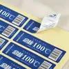Procesamiento y Personalización de Etiquetas Autoadhesivas Multicapa, Etiquetas Multicapa de Caja Sorpresa Que No Se Caen Fácilmente, Etiquetas de Papel Recubierto con Película Mate