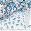 4*6mm Fondo Plano Colorido Flecha Diamante de Cristal Forma Especial Joyas para Uñas Accesorios Diamante para Uñas Portátil Material al por Mayor