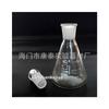 50 100 150 250 500ml boca de moagem de vidro boca padrão frasco triangular com rolha rolha frasco cônico