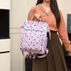 Mochila Estilo Coreano Ins Estilo Bosque Fresca con Lazo, Bolso Escolar para Chica Estilo Universitario, Mochila de Viaje Universitaria