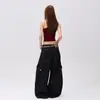 Jeans Naranja Infantil # Estilo Funcional de Pierna Ancha con Costuras Visibles para Mujer, Corte Holgado, Adelgazantes, Favorecedores, Únicos, Versátiles, Pantalones de Trabajo Modernos.