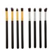 Dropshipping de 4 Brochas Pequeñas de Maquillaje para Sombras de Ojos con Mango Largo, 4 Brochas para Maquillaje de Ojos, Herramientas de Belleza, En Stock del Fabricante