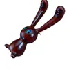 Masajeador de Sándalo con Forma de Conejo para Levantar la Mandíbula y Mejorar las Ojeras, Presionar las Sien y Dar Regalos