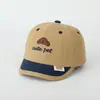 Gorra de Béisbol Bordada de Cachorro Coreana Primavera y Verano 2025 para Bebé de 1 a 4 Años Sombrero de Sol Moda Linda Gorra para Niños
