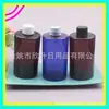 Botella de plástico blanca de bajo perfil con tapa de rosca de 300 ml para desmaquillante, botella dispensadora de loción, botella de aceite esencial de 300 ml, botella para cebo de pesca
