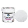 Toallitas húmedas para ojos de mascotas transfronterizas para eliminar lágrimas, toallitas húmedas limpias para ojos de gato, toallitas para eliminar lágrimas al por mayor
