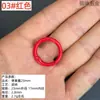 Anillo con Cierre de Resorte Llavero Cadena para Colgar el Teléfono Hebilla Bolso de Muñeca Accesorios para Manualidades Cierre de Resorte Colorido